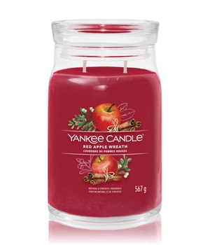 Yankee Candle Red Apple Wreath Signature Jar Świeca zapachowa 567 g