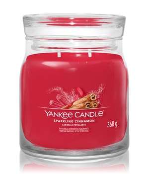 Yankee Candle Sparkling Cinnamon Signature Jar Świeca zapachowa 368 g