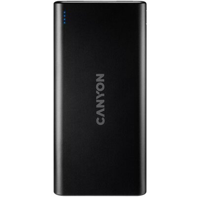 Canyon Power Bank 10000 mAh Micro USB/USB-C CNE-CPB1006B) Czarna