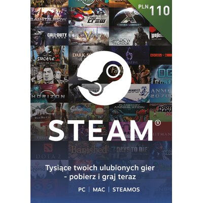 Karta podarunkowa STEAM 110 zł