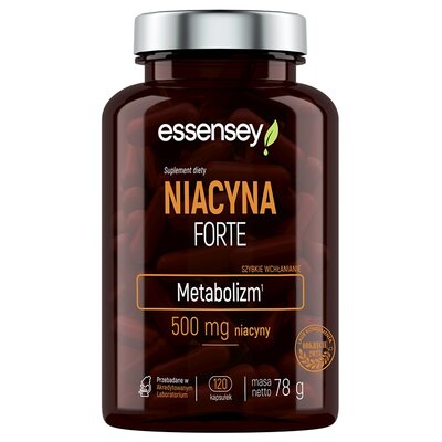 Niacyna ESSENSEY Forte (120 kapsułek)