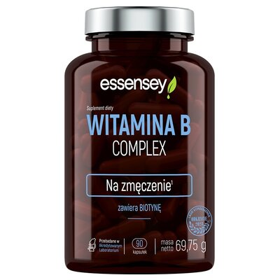Essensey Witamina B-Complex 90kaps. Witaminy z grupy B