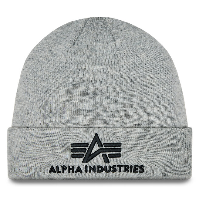 Czapka Alpha Industries 3D Beanie 168910 Grey Heather 17
