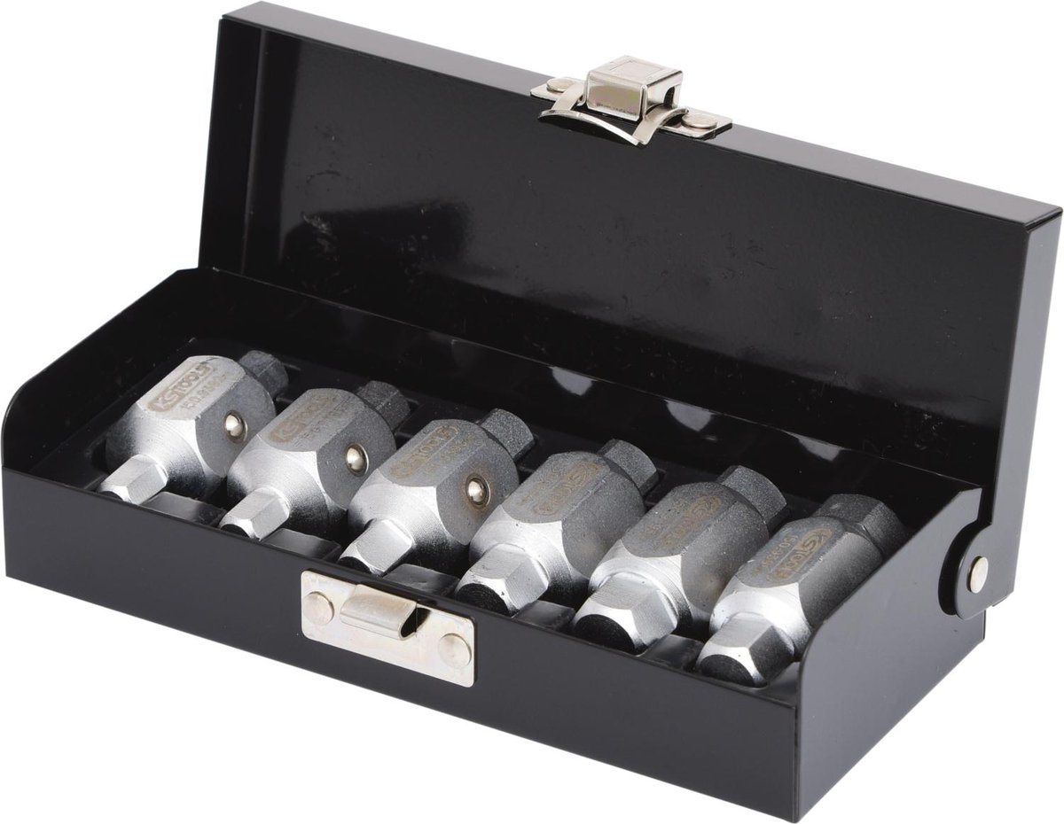 KS TOOLS Zestaw kluczy do spustu oleju, 6-szt