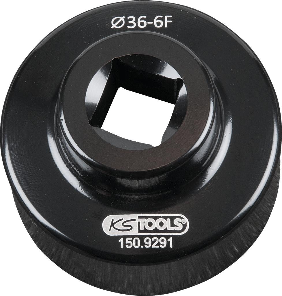 KS TOOLS 1/2“ Klucz filtra oleju do samochodów ciężarowych, 36-6