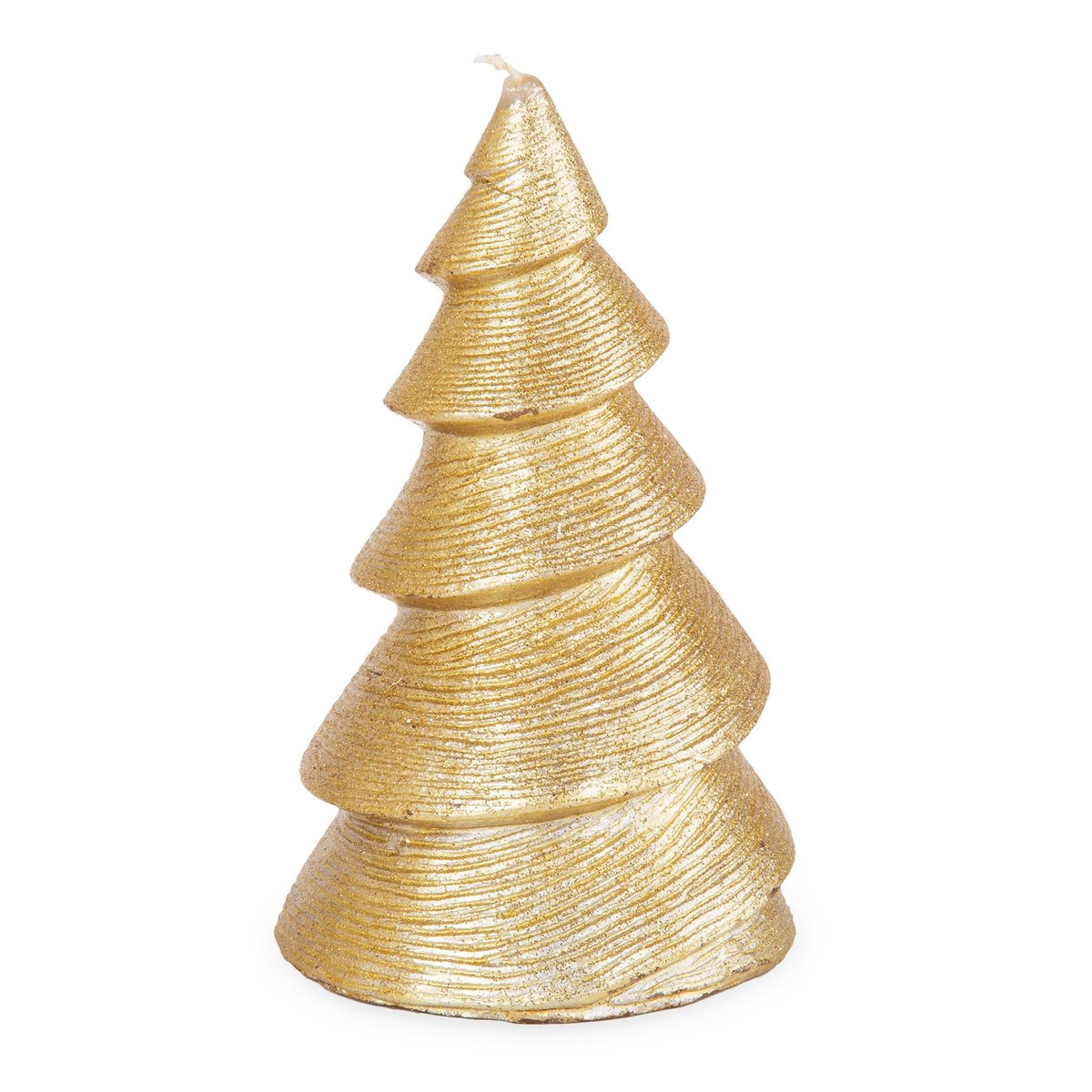 Świeca ŚWIĄTECZNA LAPLAND choinka złota 15 HOMLA