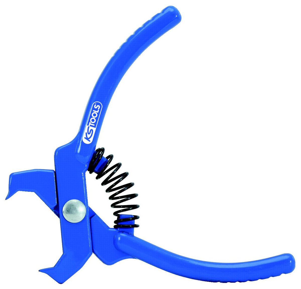 KS TOOLS Szczypce do luzowania nitów, niebieskie, proste, 100 mm