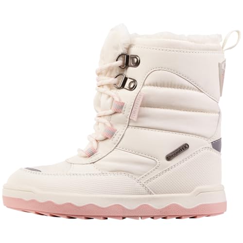 Kappa Deutschland Unisex dziecięcy kod stylu: 261060k Alido Ii Tex K Girls śniegowce, Offwhite Rosé, 31 EU