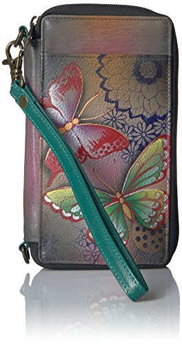 Anna by Anuschka Etui i portfel na smartfony, Butterfly Paradise - Rozmiar Uniwersalny