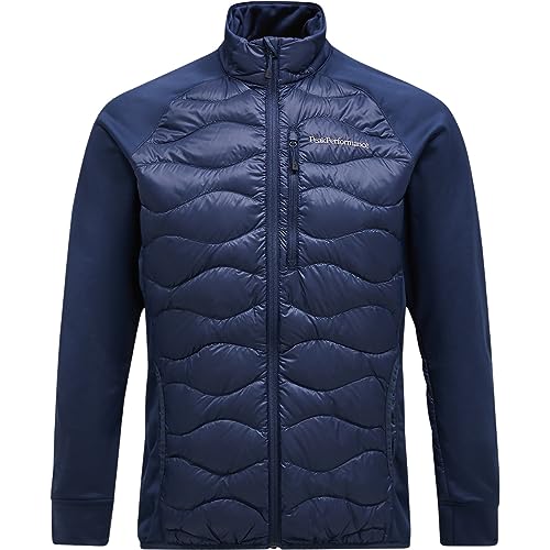 Peak Performance Męska kurtka hybrydowa Helium Down, blue shadow, XL