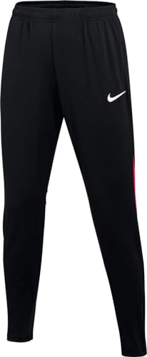 top Nike Spodnie damskie W Nk Df Acdpr Pant Kpz, czarne/jasne crimson/białe, DH9273-013, S
