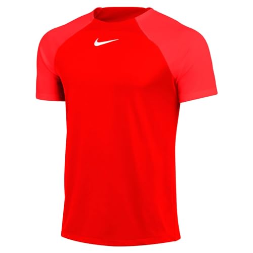 Nike Mens Short Sleeve Top M Nk Df Acdpr Ss Top K, University Red/Bright Crimson/White, DH9225-657, M