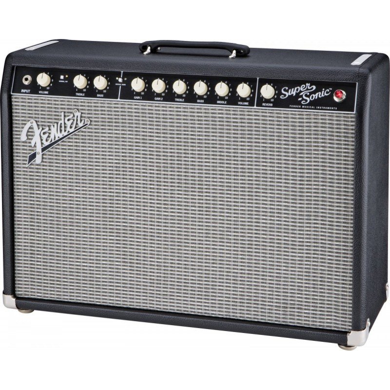 Fender Super Sonic 22 BLK combo lampowe