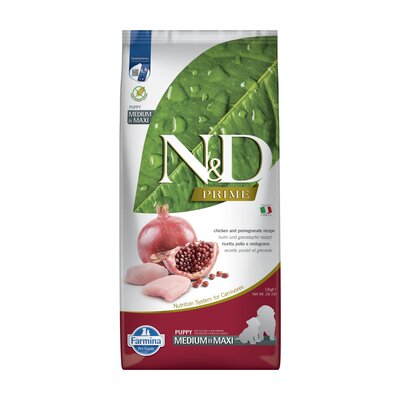 Farmina N&D Prime Adult Medium&Maxi Chicken&Pomegranate 12 kg