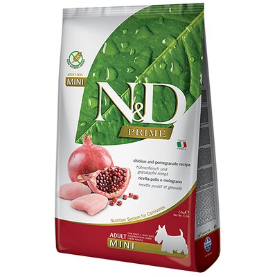 Farmina N&D CHICKEN&POMEGRANATE adult MINI 7 kg