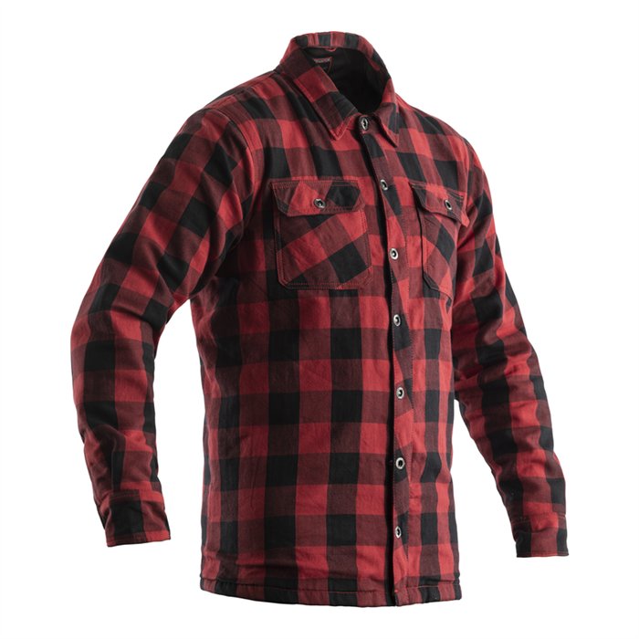 Koszula Motocyklowa Rst Lumberjack Aramid Ce Red Check  Xl