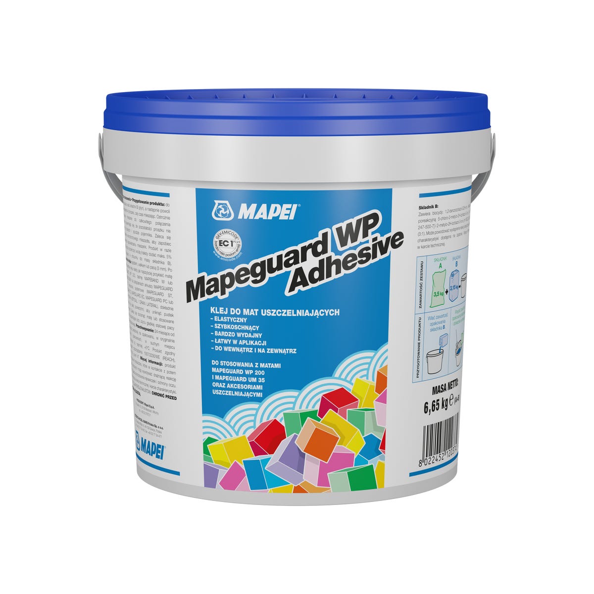 Klej Mapeguard WP Adhesive 6.65 kg Mapei 8022452120374