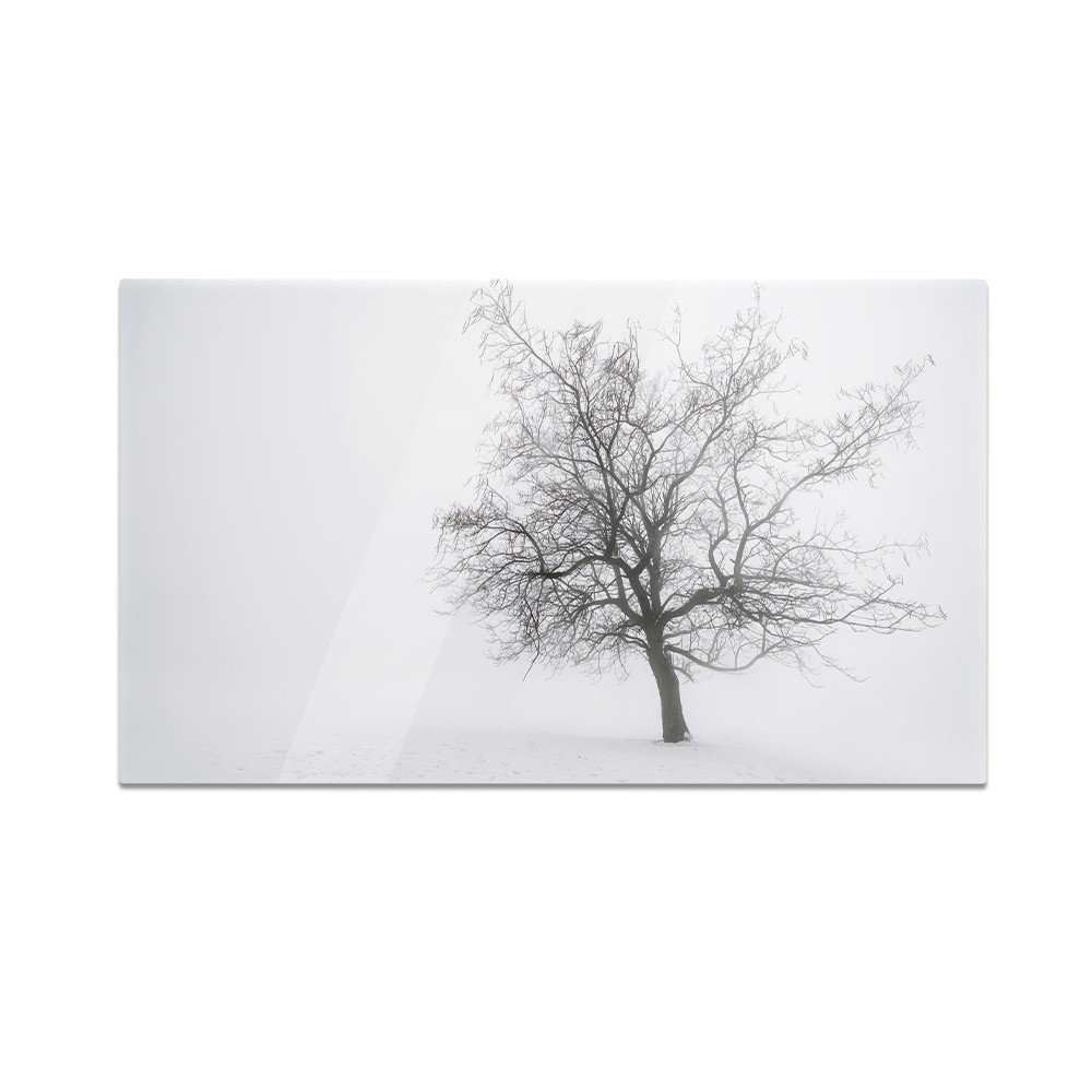 Szklana deska do krojenia HOMEPRINT Samotne drzewo 60x52 cm