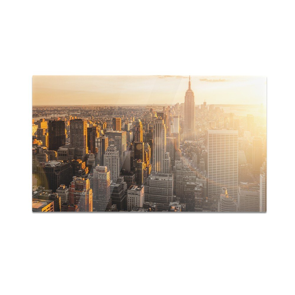 Szklana deska do krojenia HOMEPRINT Panorama New York 60x52 cm