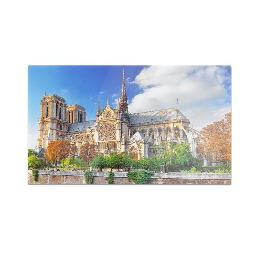 Szklana deska do krojenia HOMEPRINT Katedra Notre Dame 60x52 cm