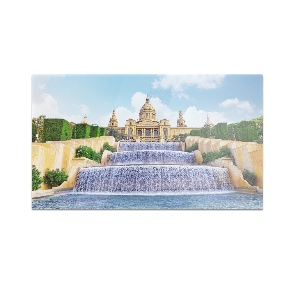 Szklana deska do krojenia HOMEPRINT Muzeum w Barcelonie 60x52 cm