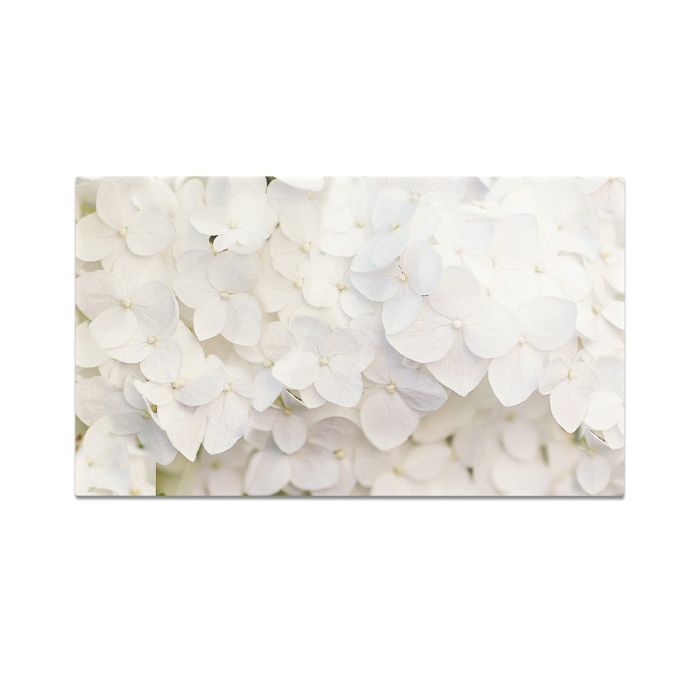 Szklana deska do krojenia HOMEPRINT Kwiat hortensji 60x52 cm