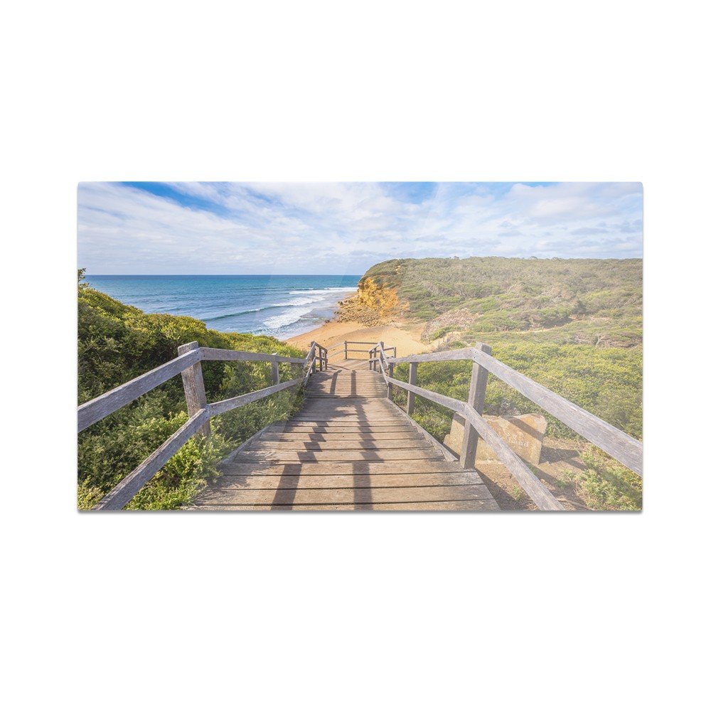 Szklana deska do krojenia HOMEPRINT Molo w Bells Beach 60x52 cm