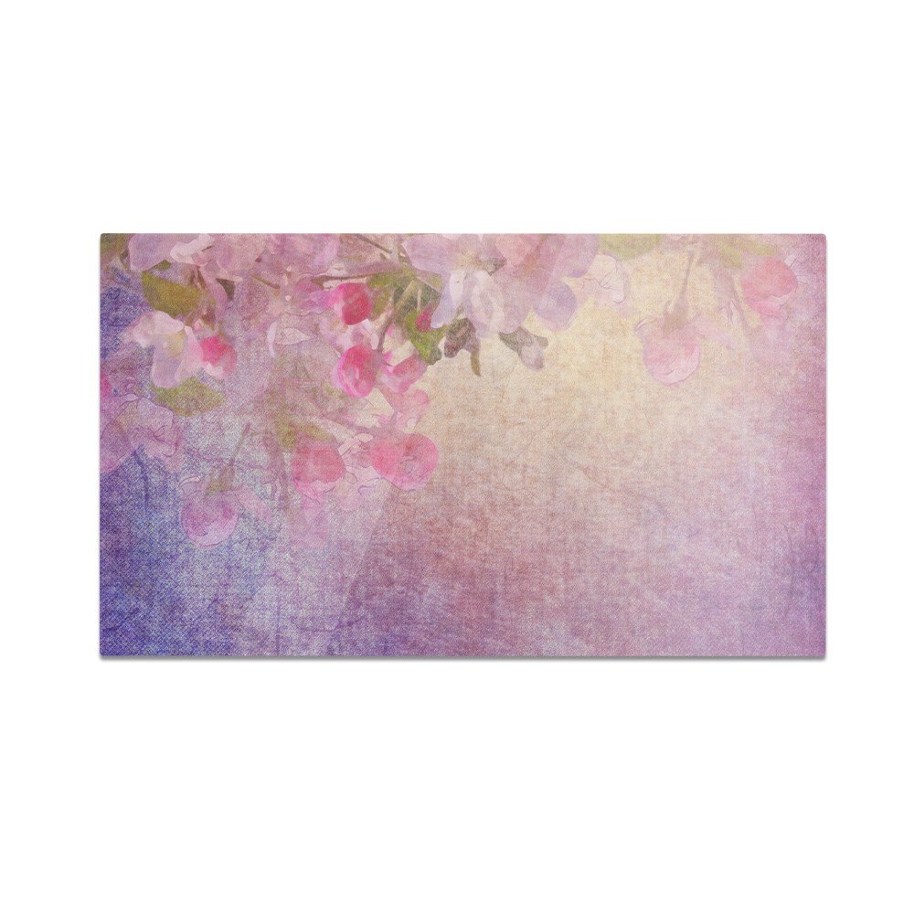 Szklana deska do krojenia HOMEPRINT Malowane kwiaty 60x52 cm