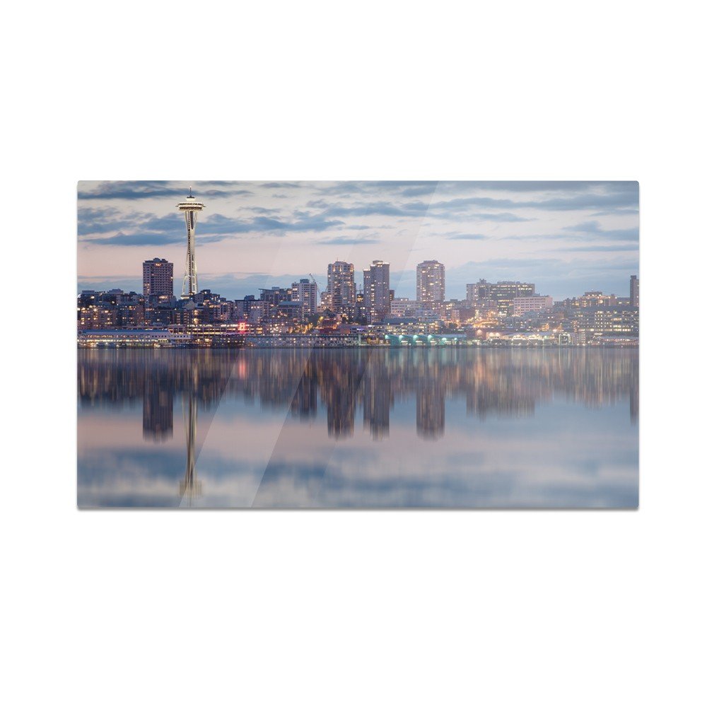 Szklana deska do krojenia HOMEPRINT Panorama miasta Seattle 60x52 cm