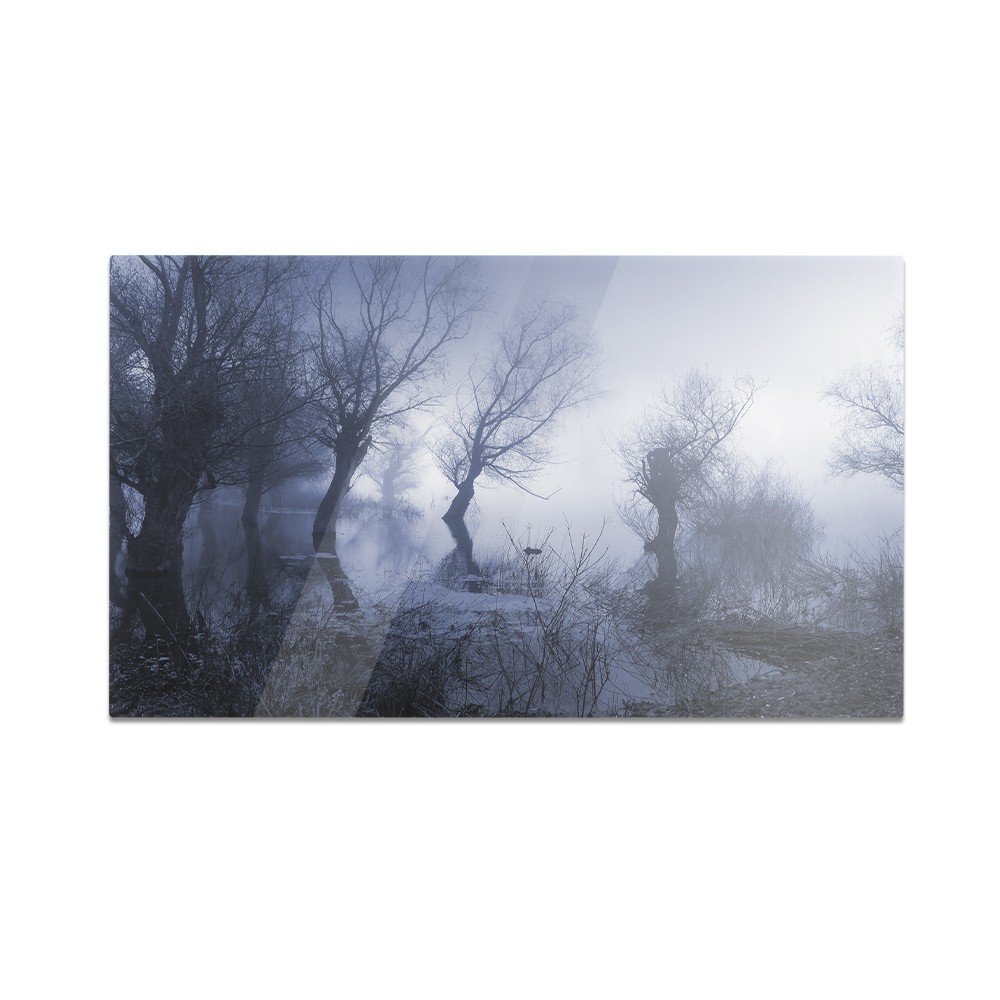 Szklana deska do krojenia HOMEPRINT Mroczny las 60x52 cm
