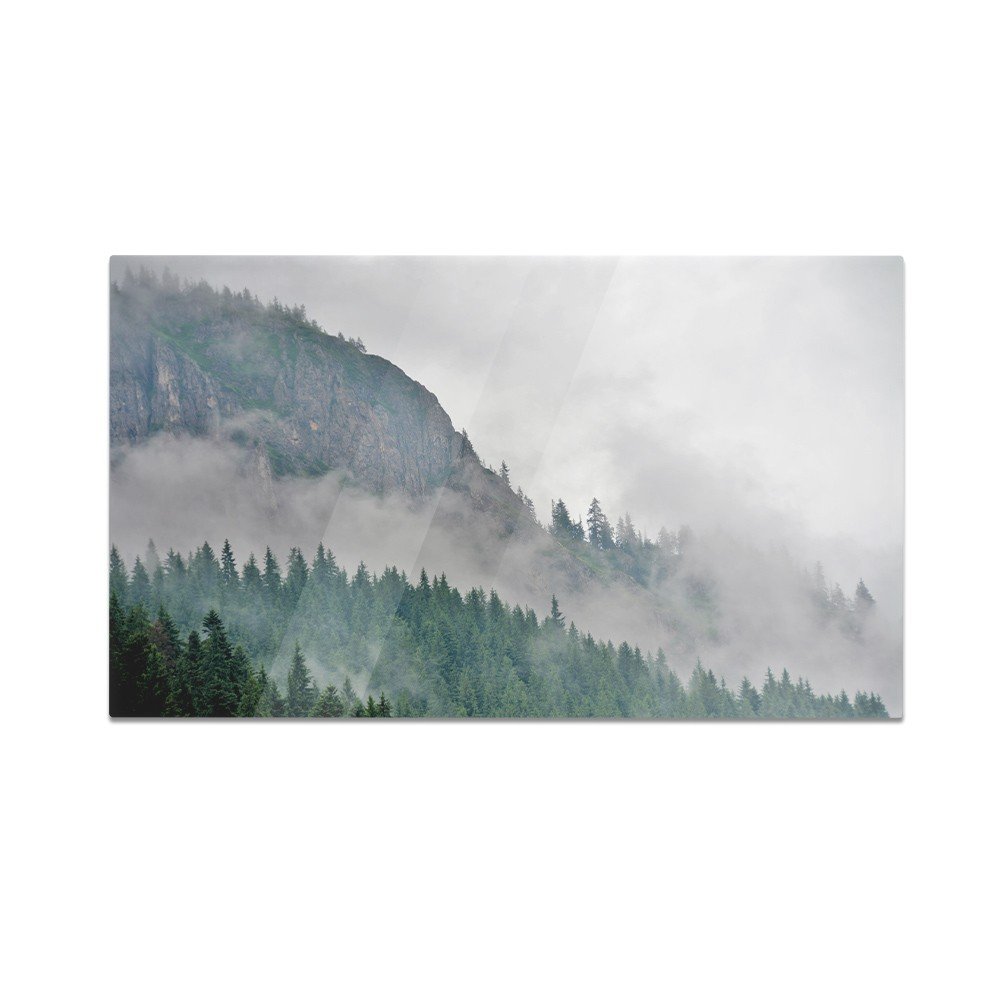 Szklana deska do krojenia HOMEPRINT Mglisty las 60x52 cm