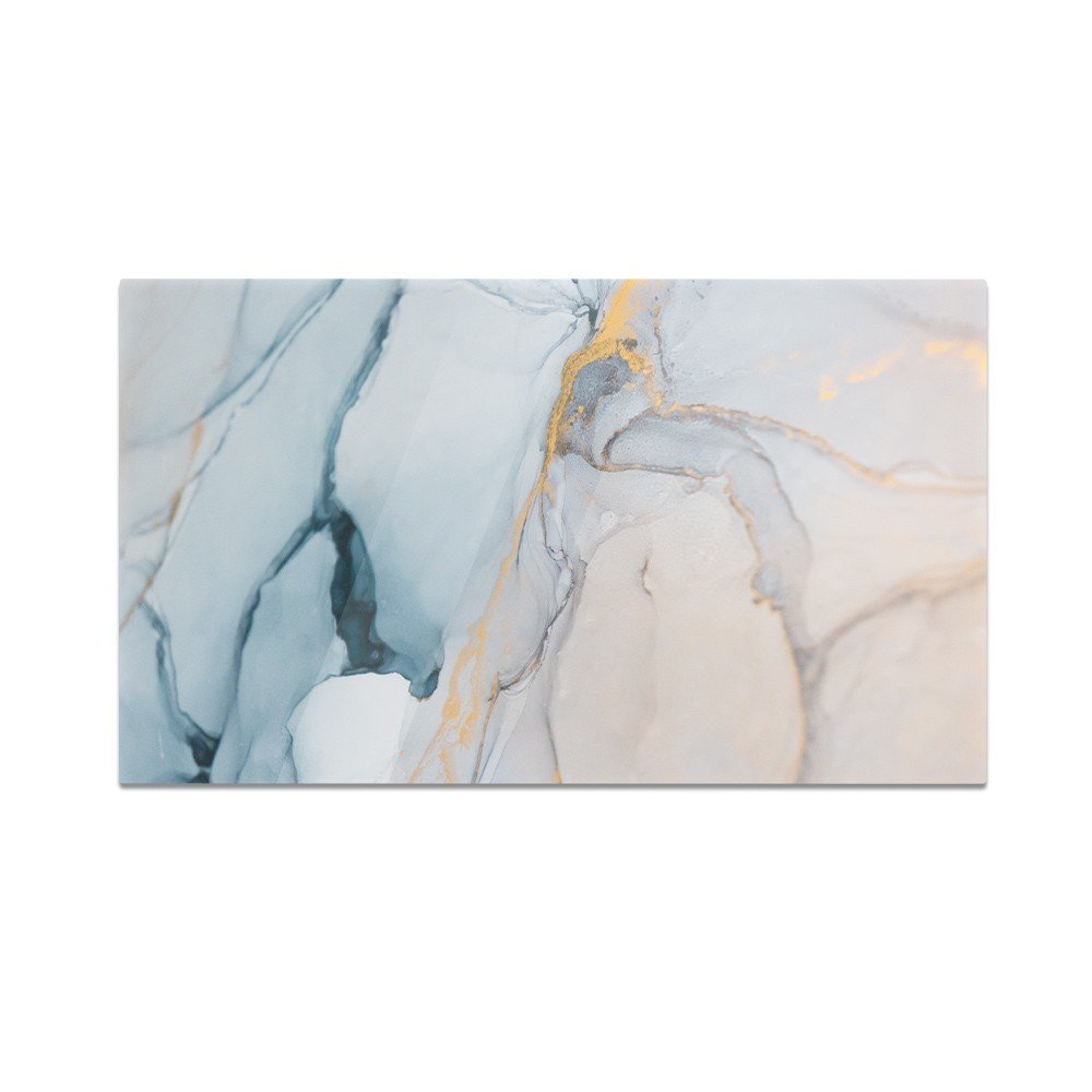 Szklana deska do krojenia HOMEPRINT Niebiesko-różowy marmur 60x52 cm