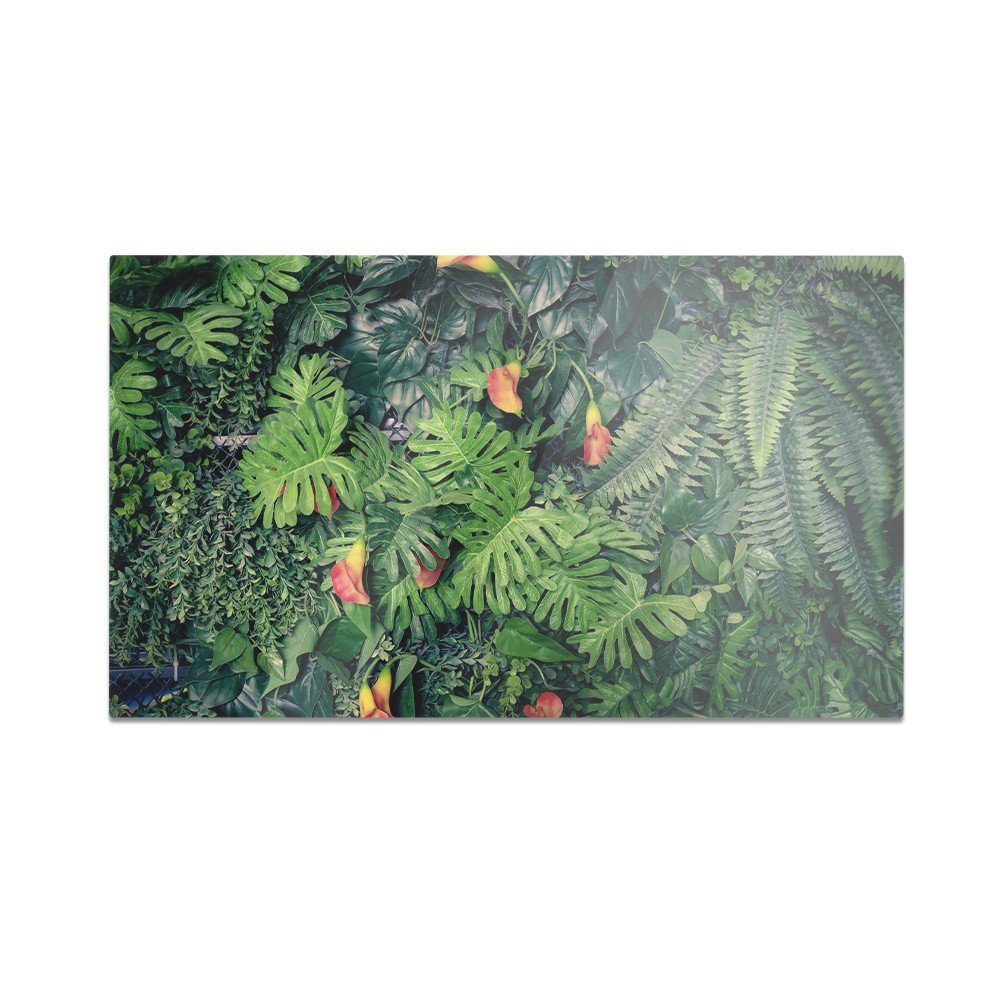 Szklana deska do krojenia HOMEPRINT Zielona dżungla 60x52 cm