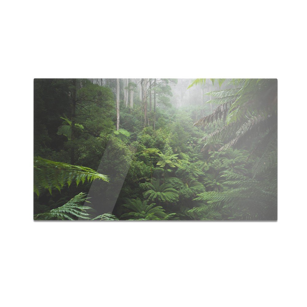 Szklana deska do krojenia HOMEPRINT Las deszczowy dżungla 60x52 cm