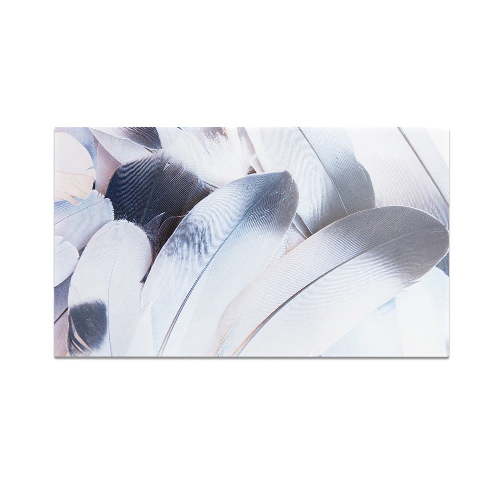 Szklana deska do krojenia HOMEPRINT Pióra 60x52 cm