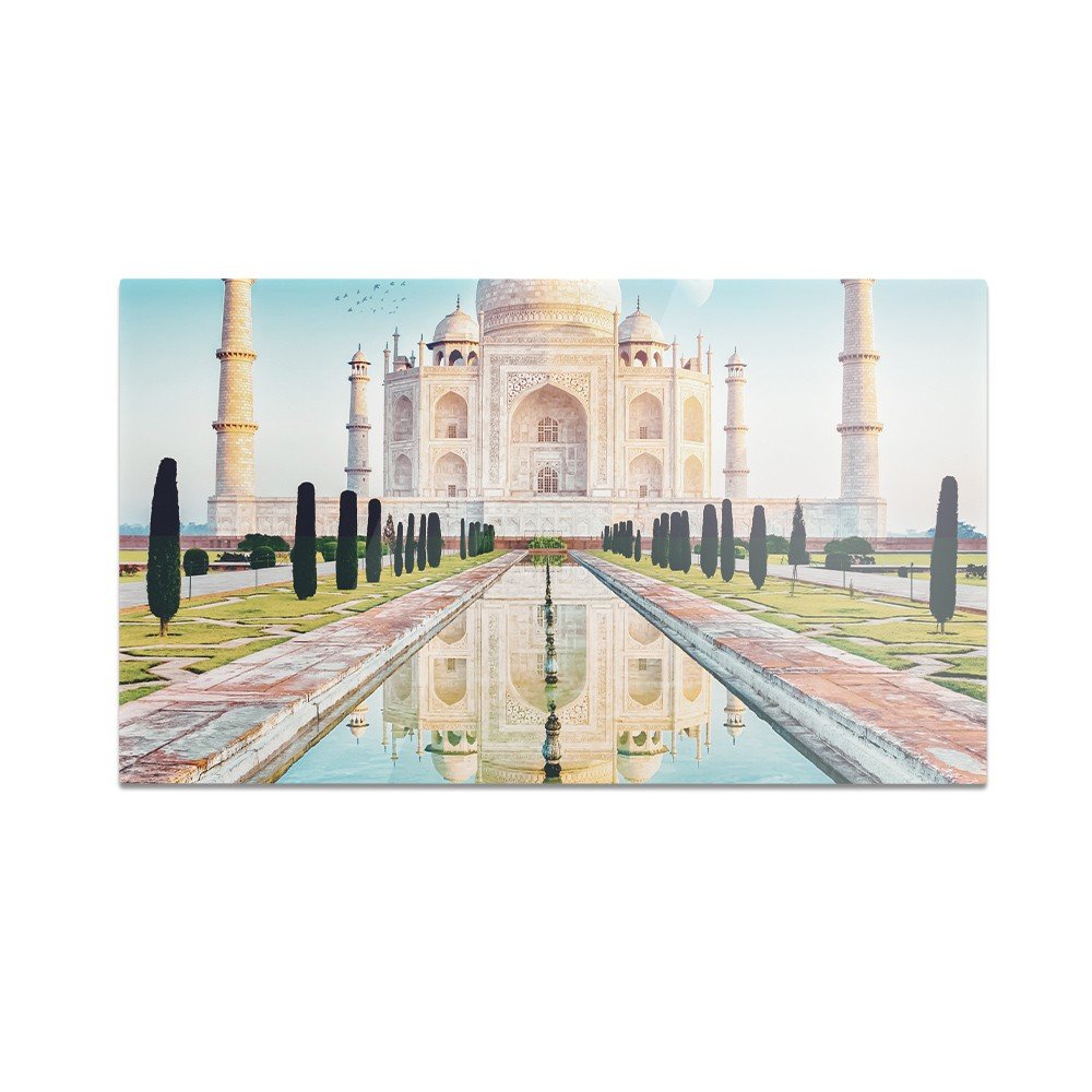 Szklana deska do krojenia HOMEPRINT Świątynia Tadz Mahal 60x52 cm