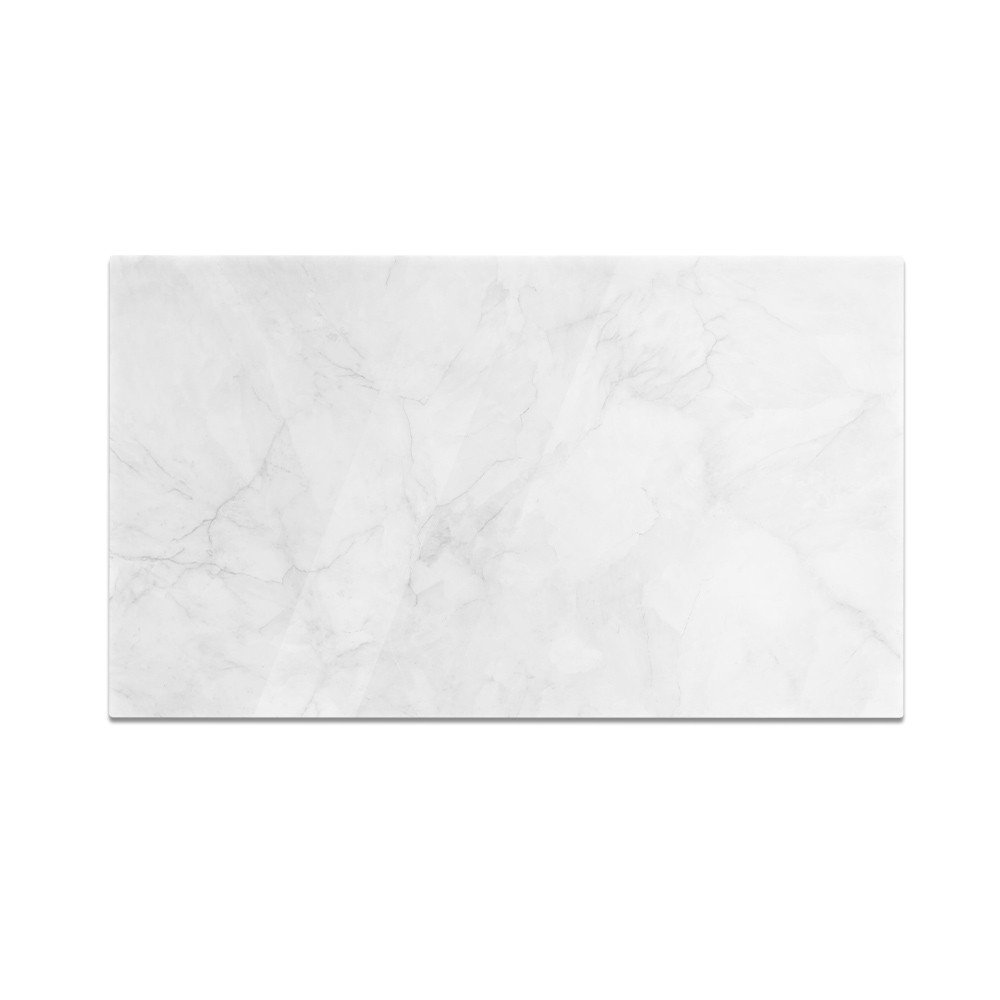 Szklana deska do krojenia HOMEPRINT Biały marmur dekoracyjny 60x52 cm