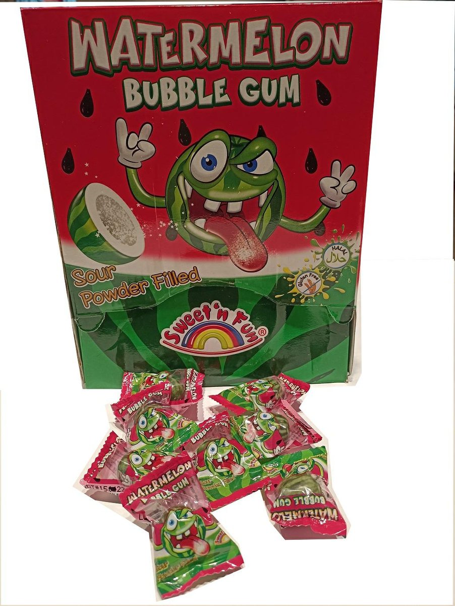 WATERMELON BUBBLE GUM 5G ARBUZOWA GUMA
