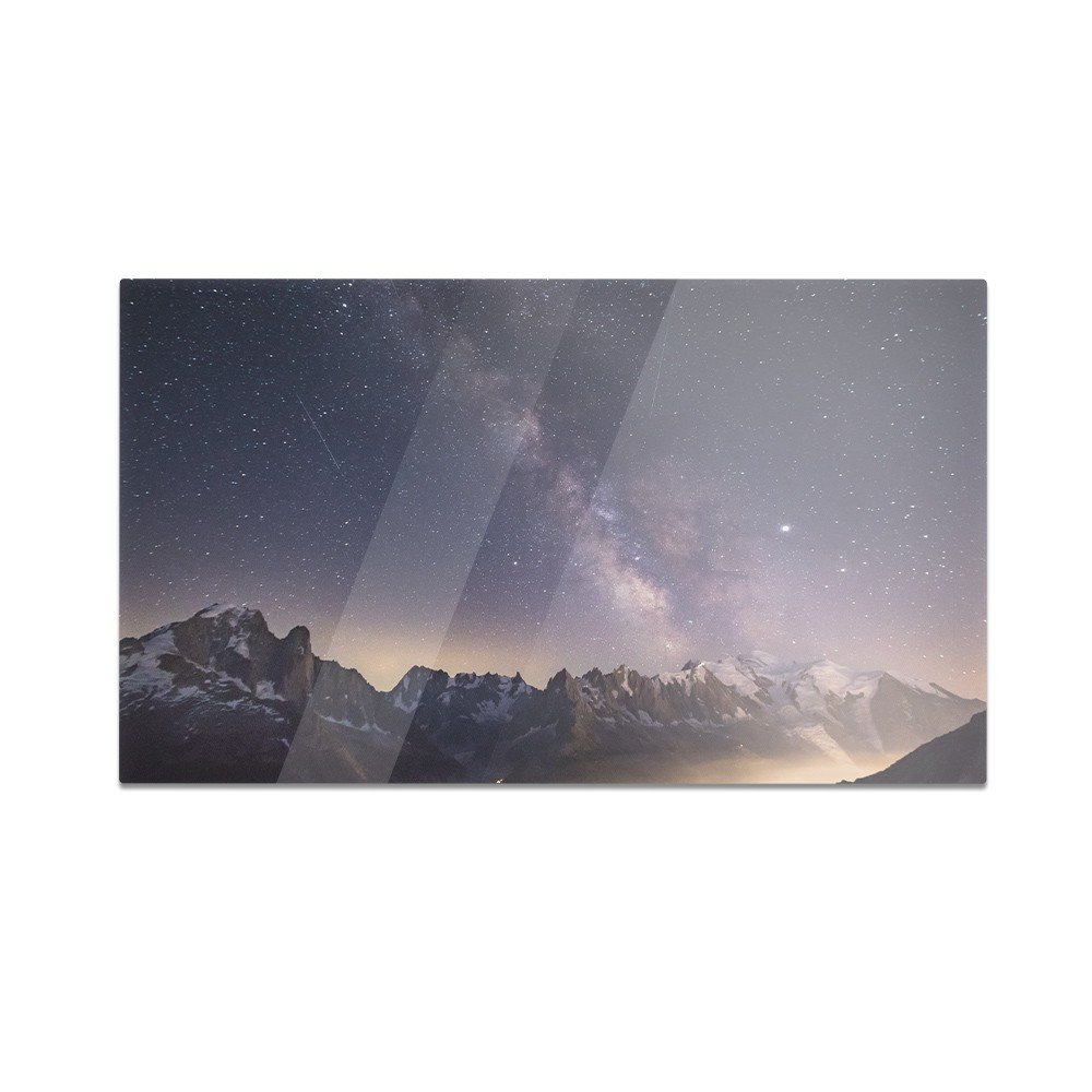 Szklana deska do krojenia HOMEPRINT Droga mleczna nad górami 60x52 cm