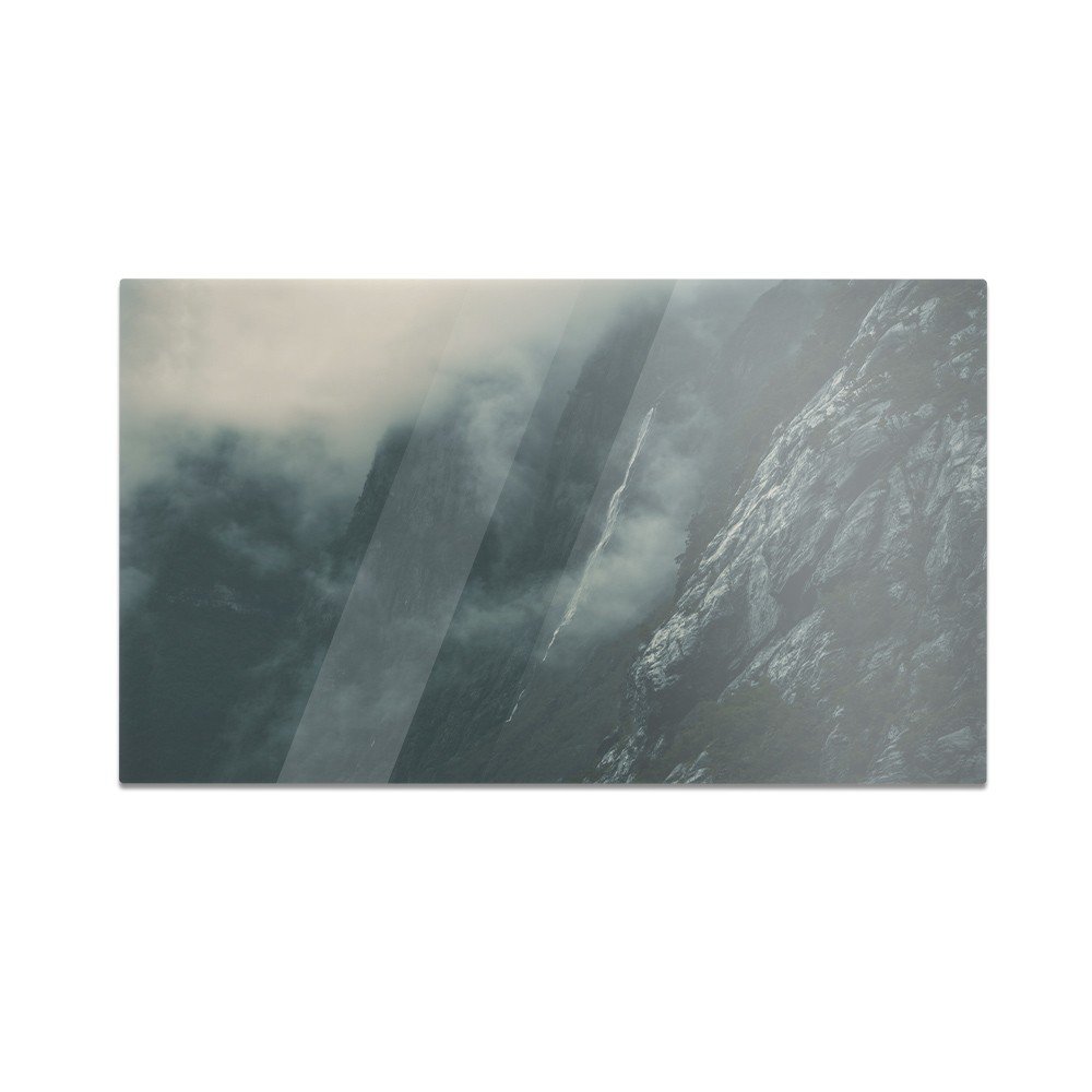 Szklana deska do krojenia HOMEPRINT Malownicze góry Norwegia 60x52 cm