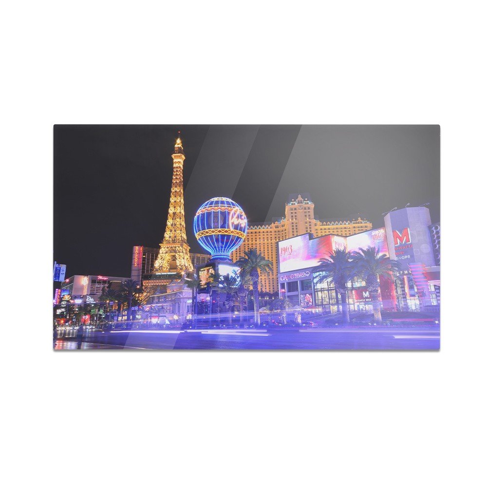 Szklana deska do krojenia HOMEPRINT Atrakcje Las Vegas 60x52 cm