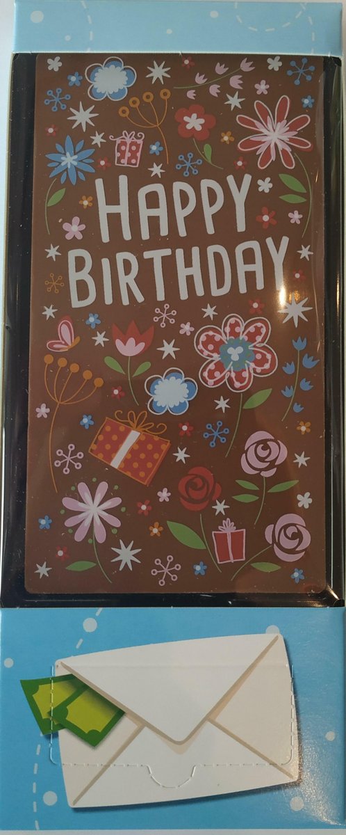 CZEKOLADA PREZENT HAPPY BIRTHDAY  LIST
