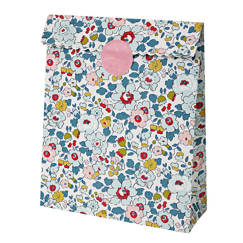 MERI MERI - Papierowe torebki na drobne prezenty lub łakocie - zestaw 10 szt. - Liberty Betsy