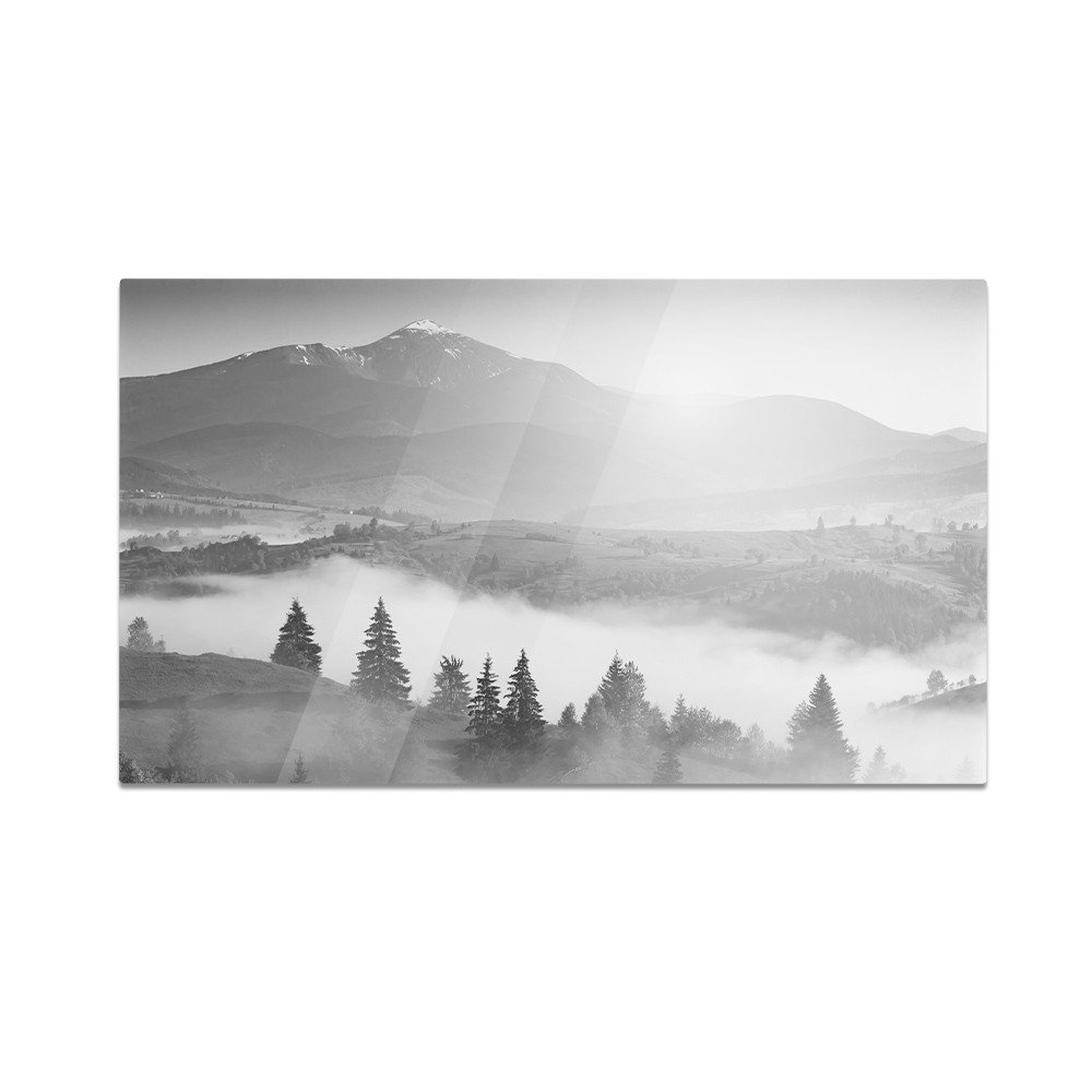 Szklana deska do krojenia HOMEPRINT Pasmo górskie, Karpaty 60x52 cm