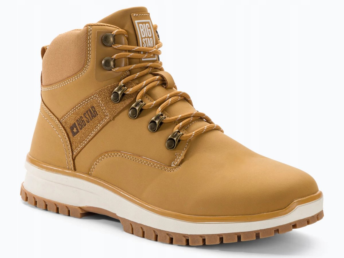 BUTY zimowe męskie BIG STAR MM174020 wysokie trapery trzewiki 45