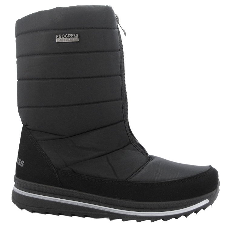 BUTY zimowe ŚNIEGOWCE botki PROGRESS PROGJ-22-129 kożuszek 38 ciepłe
