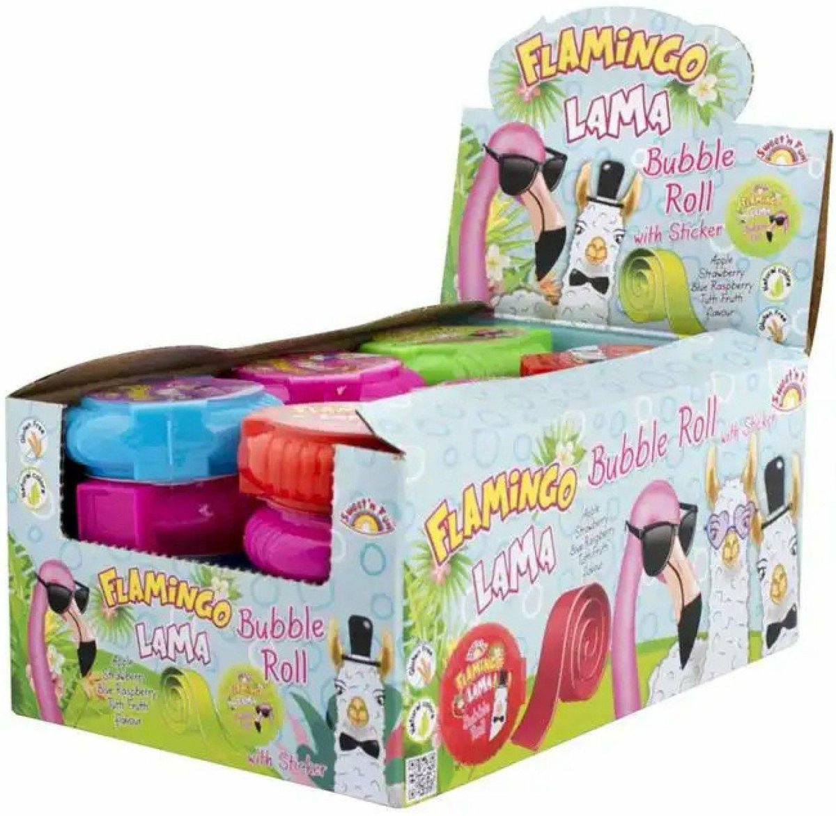 FLAMINGO LAMA BUBBLE ROLL 16G