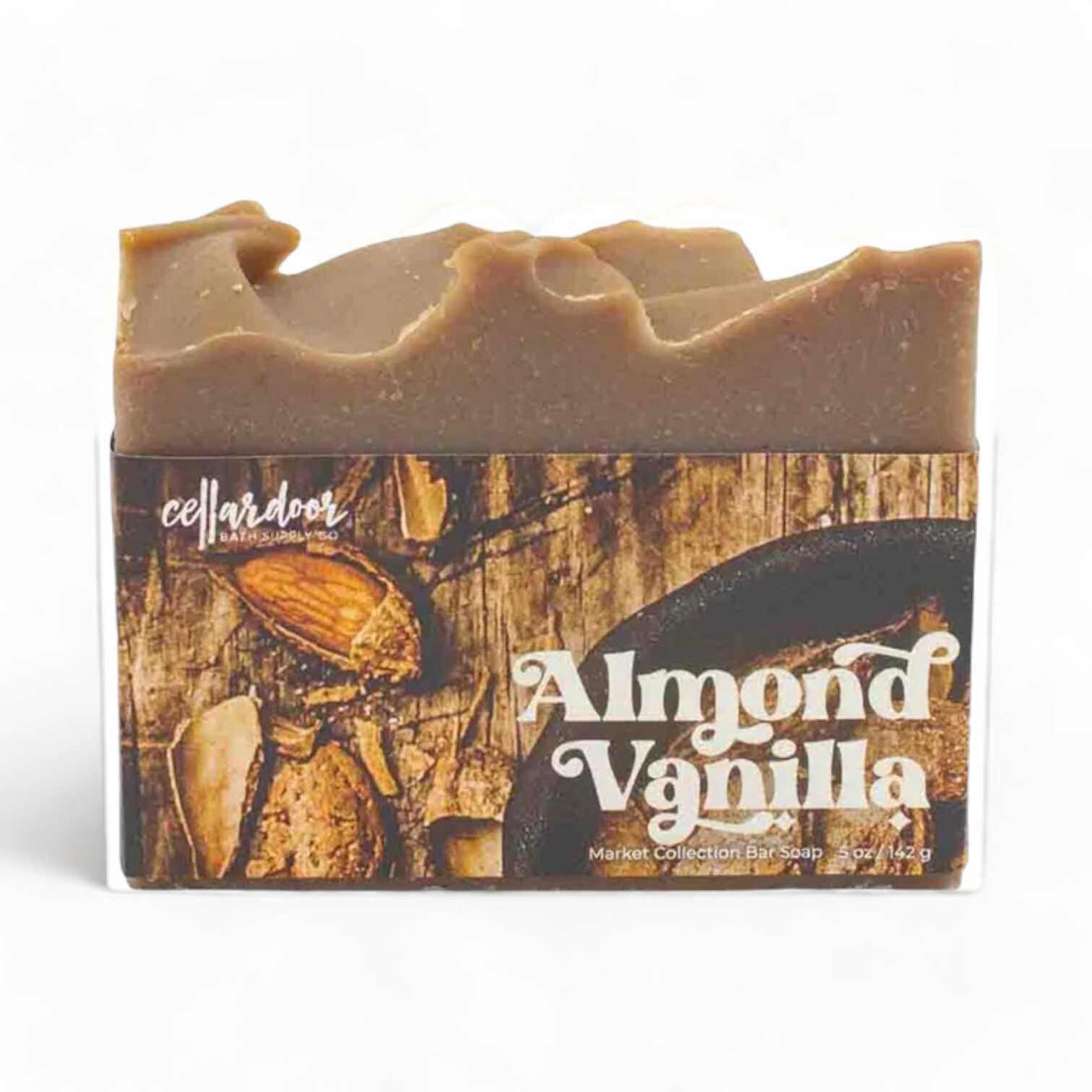 Cellar Door Almond Vanilla - Perfumowane mydło w kostce o zapachu migdałów oraz wanilii 142g