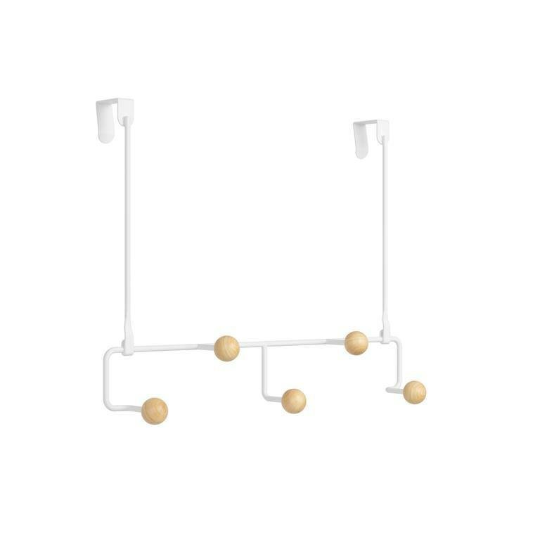 Organizer na drzwi Estique biały