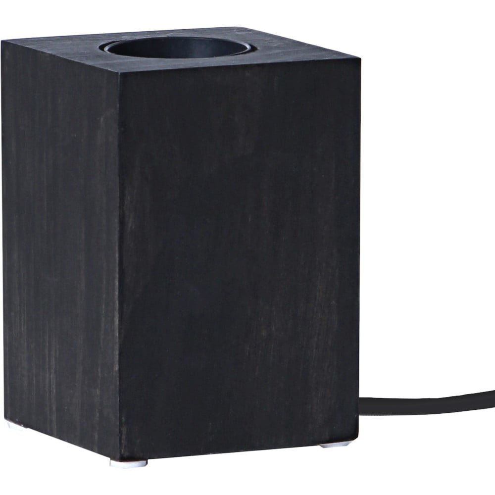 Czarny stojak na lampę 10 cm Lys – Star Trading